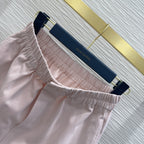 LV 25 Versatile T-shirt Set Pink Cotton