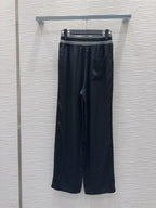 CD 25 Monogram Suit Black Silk Cotton