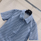 Fendi 25 Set Blue Poliamide
