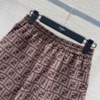 Fendi 25 Set Brown Poliamide