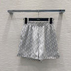 CD 25 Monogram Suit White mix Gray Polyester