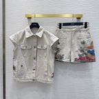 CD 2025 Set Beige with Colorful Cotton