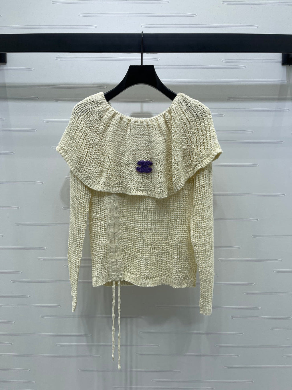 Chanel 2026 Ruffle Collar Long Sleeves Wool