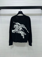 Burberry 25 V-neck Long-sleeved Cardigan Wool