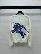 Burberry 25 V-neck Long-sleeved Cardigan Wool