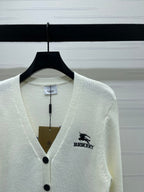 Burberry 25 V-neck Long-sleeved Cardigan Wool