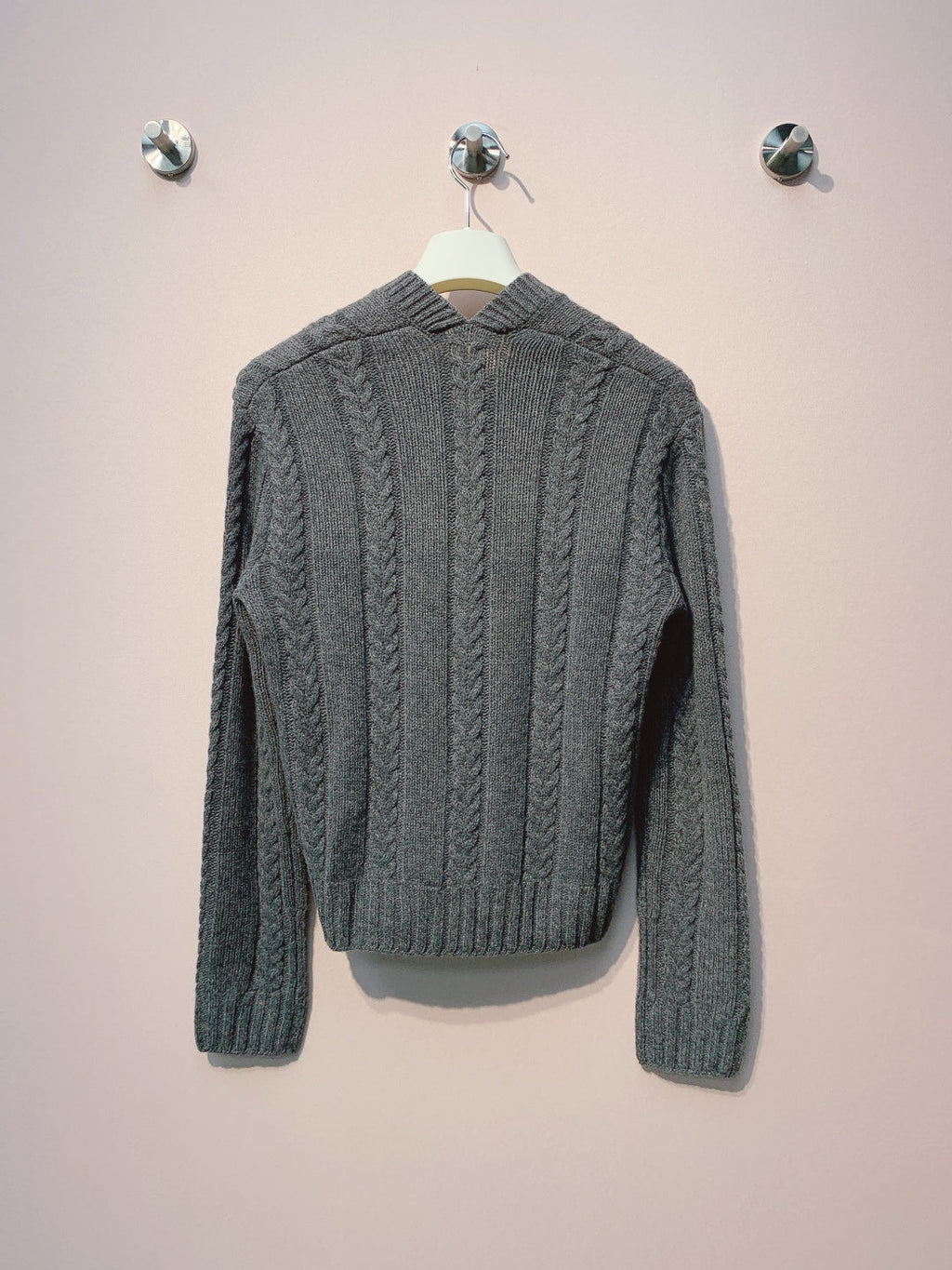 Loewe 2025 Sweater Gray and Brown Wool 315946
