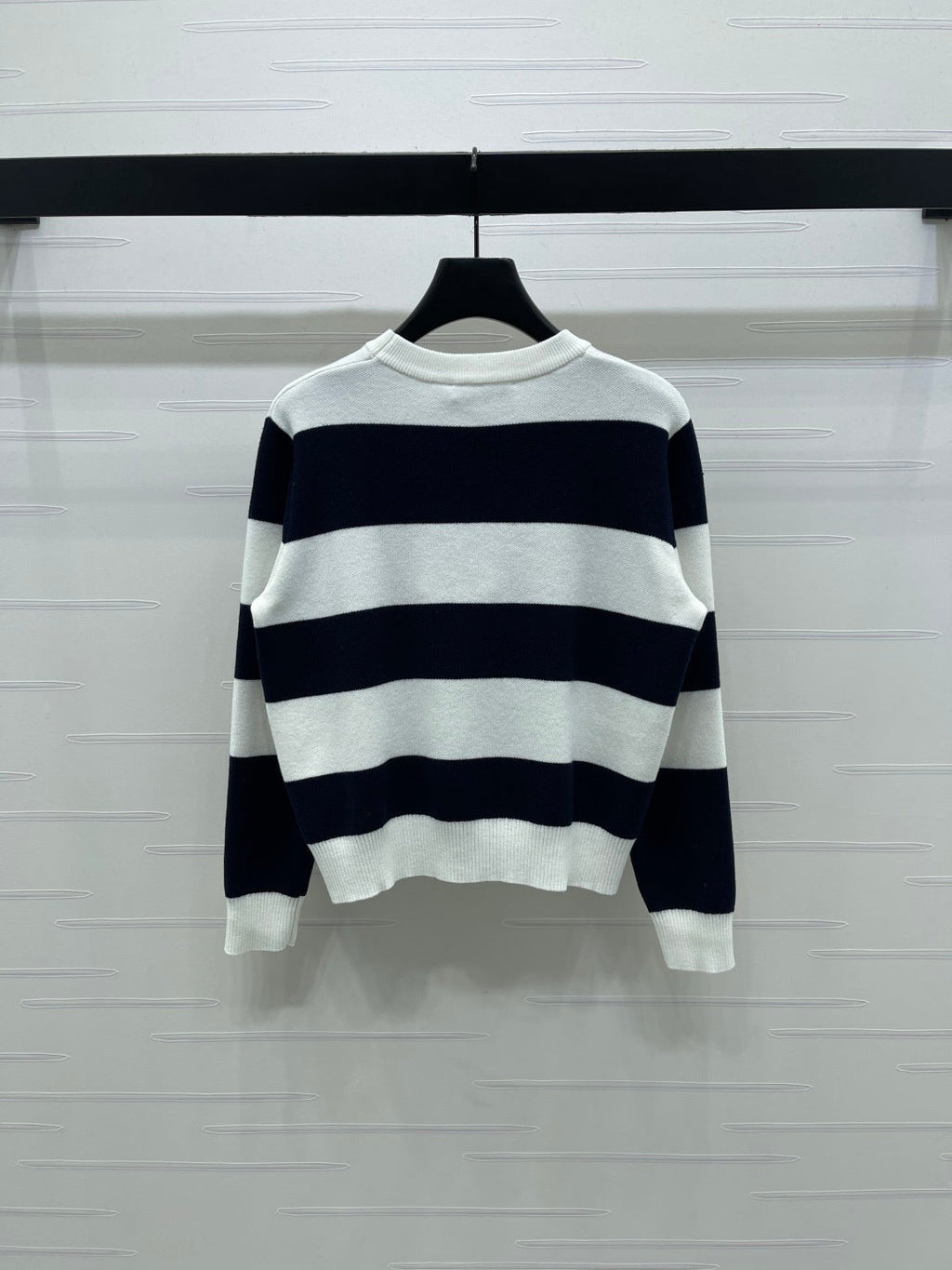 Dior 2025 Striped Pullover Long-sleeved  Sweater Wool 321304