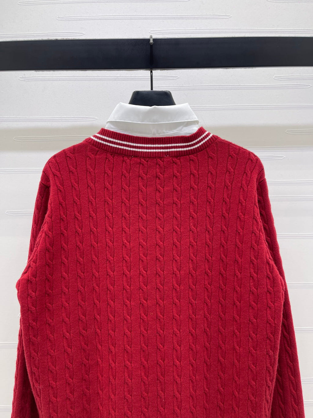 Miumiu 2026 Two-Piece Knit Long-Sleeve Sweater Wool 355489