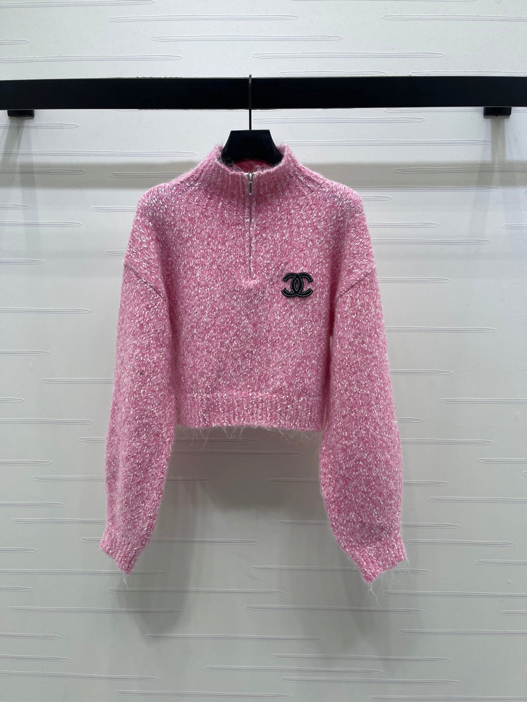 CC 26 Cropped Zip Sweater Wool 793820