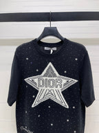 Dior 2026 Logo Star Short-Sleeve Shirt Wool