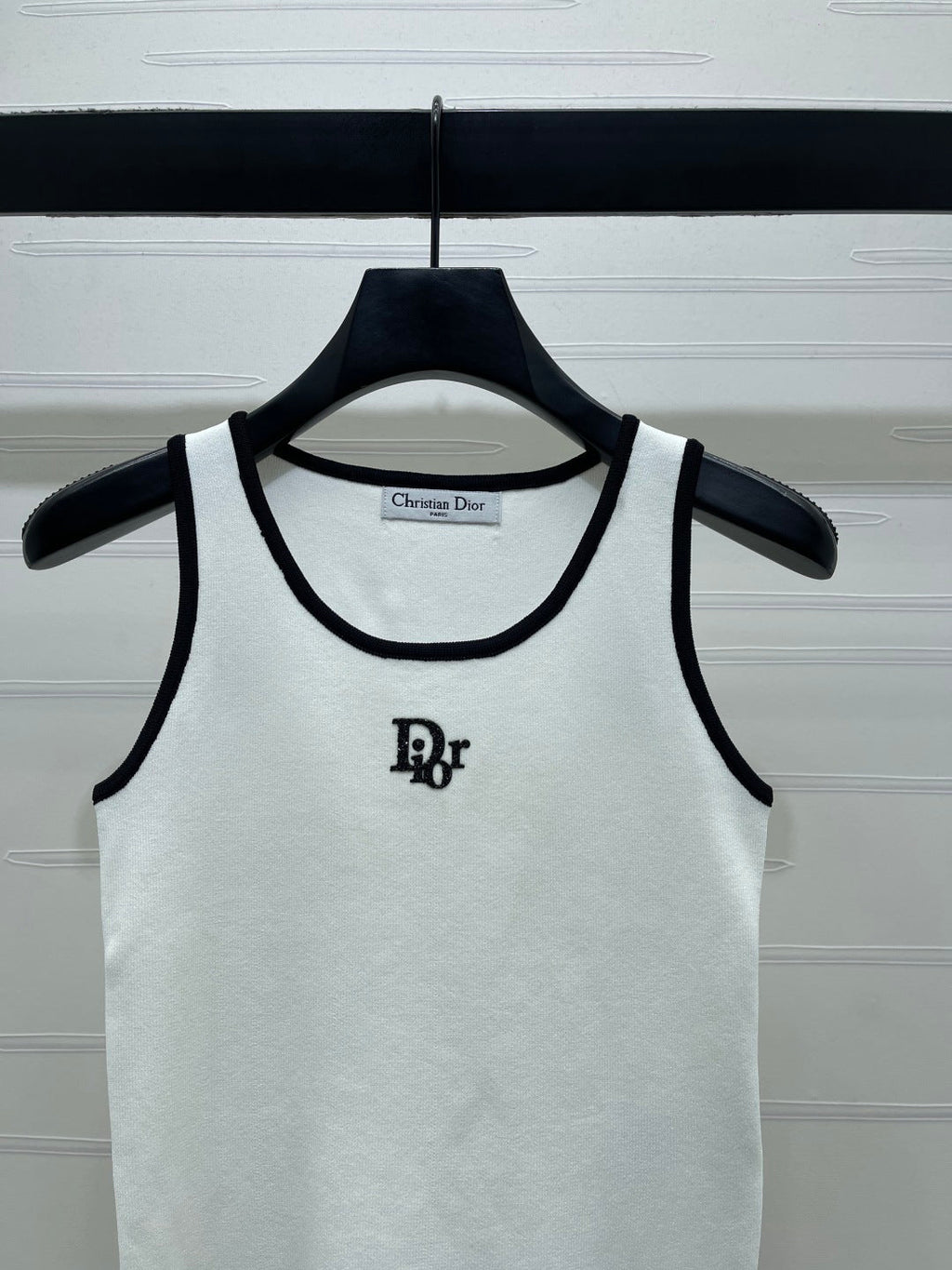 Dior 2026 Crew Neck Knitted Vest Wool