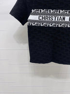 Dior 2026 Crew Neck Knit Short-Sleeve Top Wool 352606