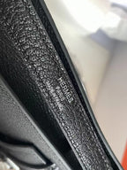 Hm Kelly Pochette To Go 27 Black Epsom Leather