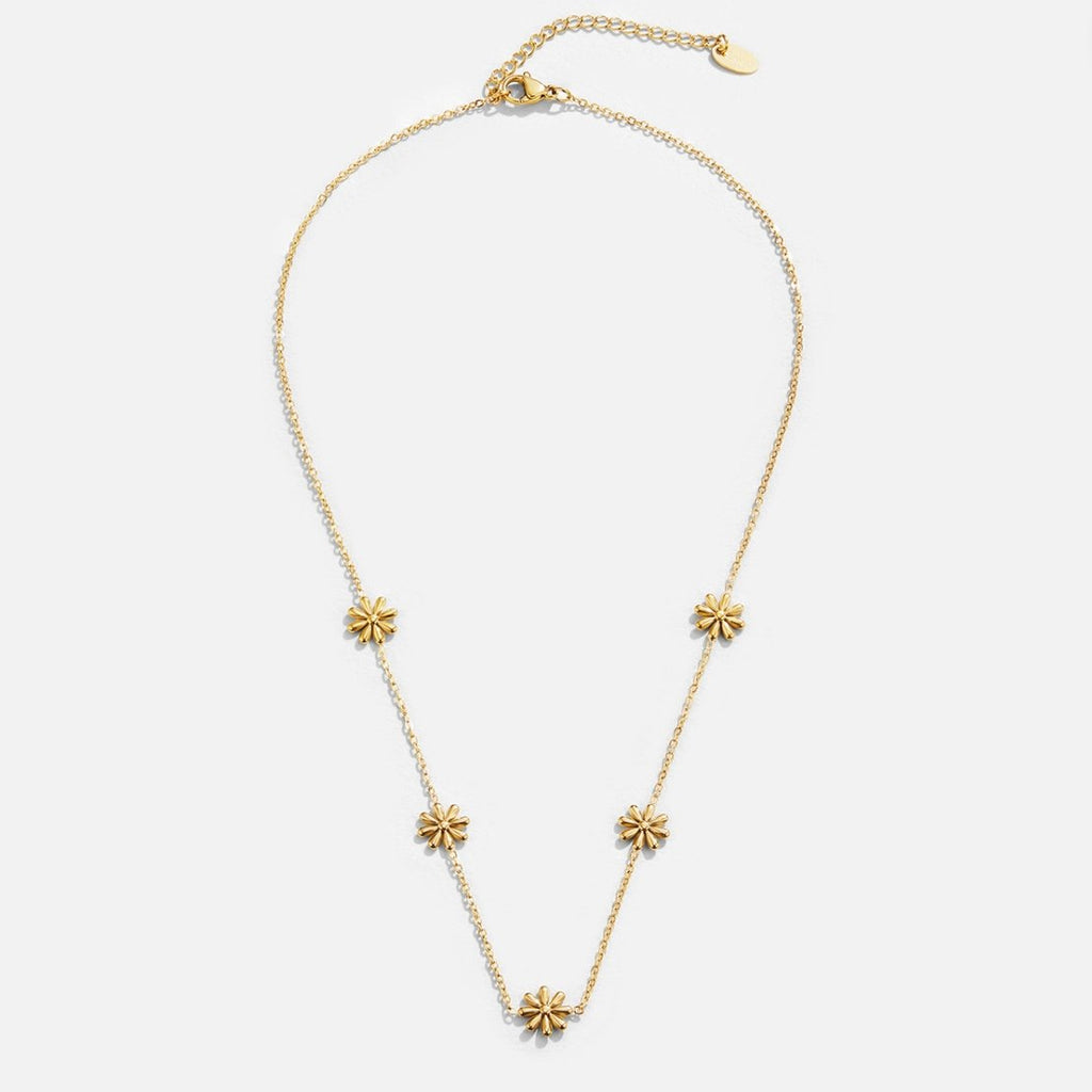 Flower Power 18K Gold Necklace - Beautiful Earth Boutique