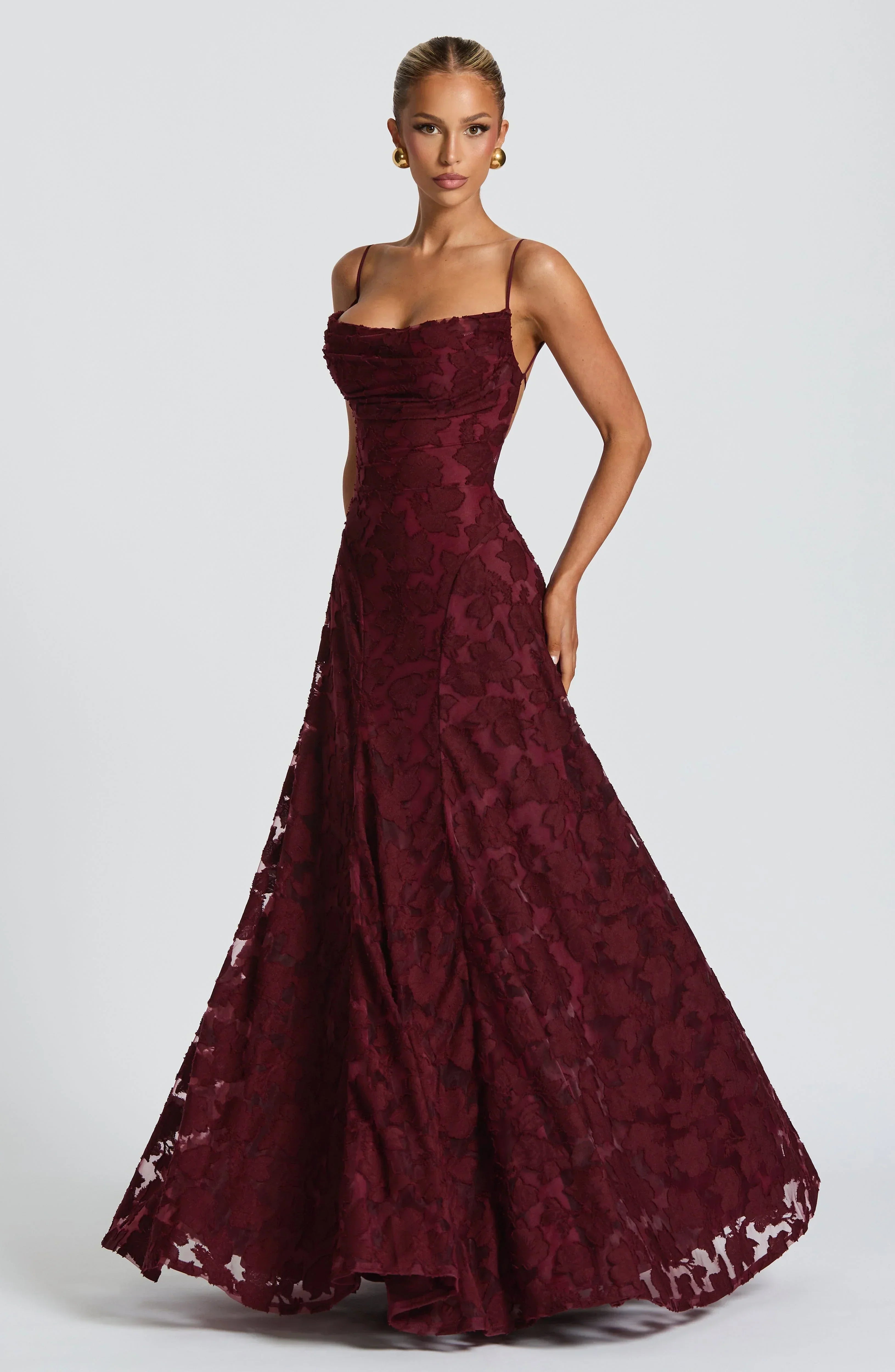Clara Leon™ | Elegant Maxi Dress