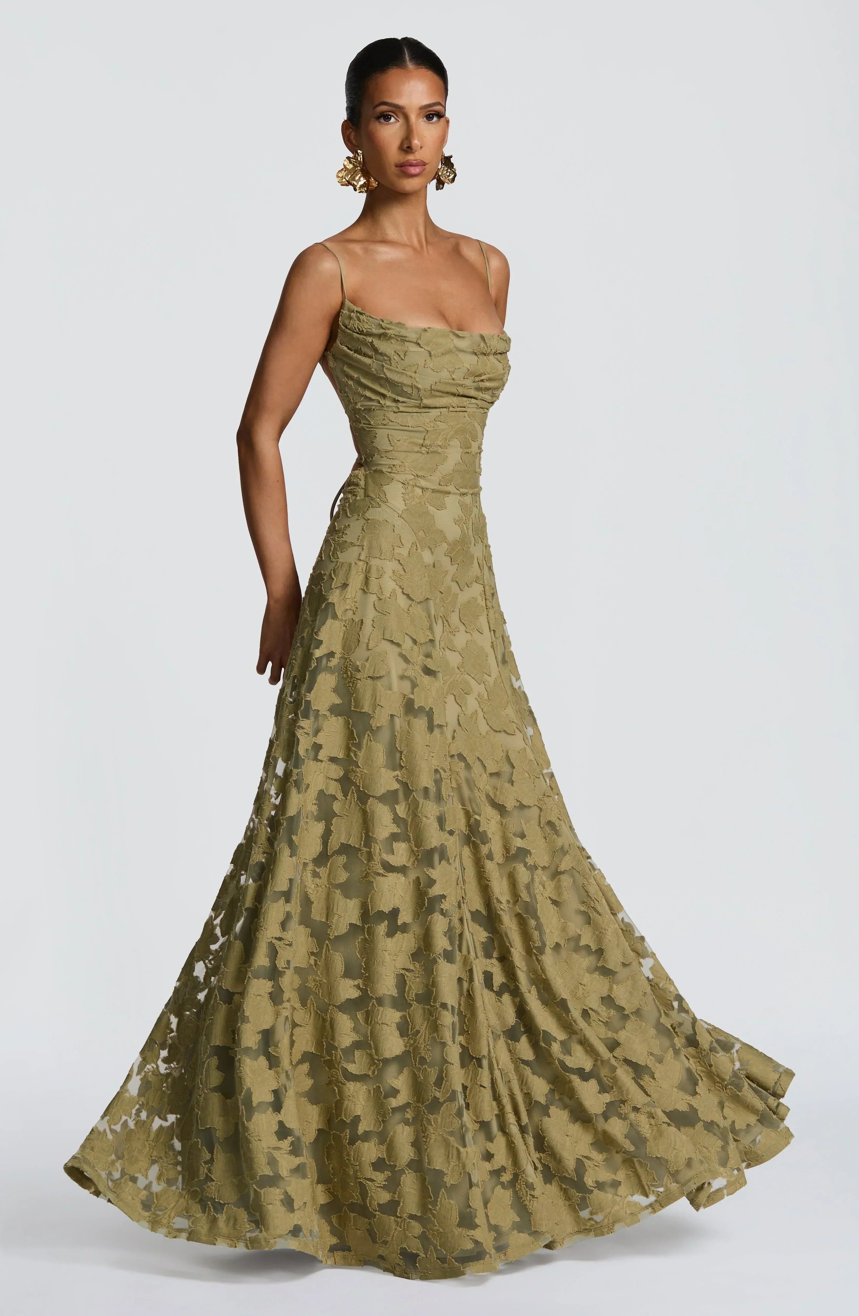 Clara Leon™ | Elegant Maxi Dress