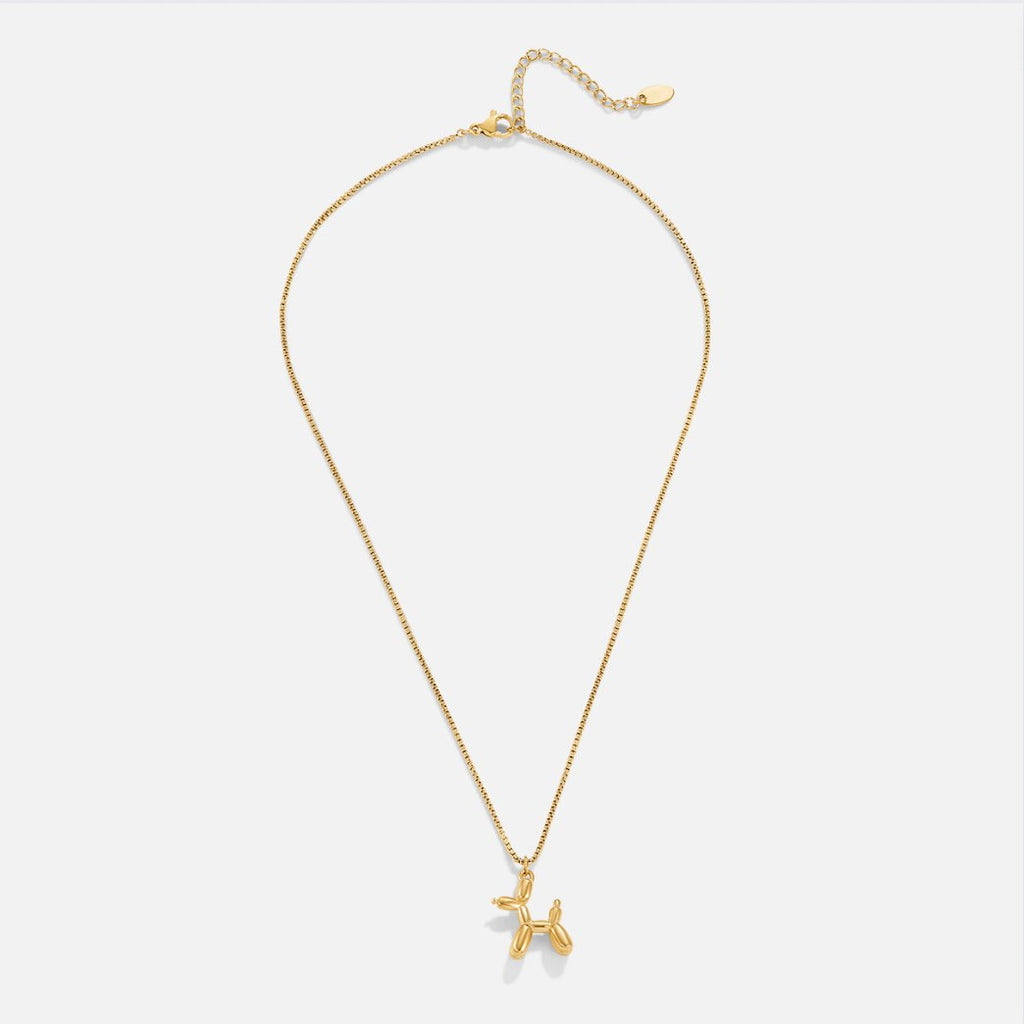 Gold Balloon Animal Necklace - Beautiful Earth Boutique