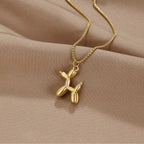 Gold Balloon Animal Necklace - Beautiful Earth Boutique