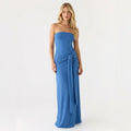 Kaeli Long Dress – Blue