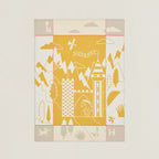 HM Avalon Epopee Blanket Jaune Wool Cashmere