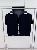 Celine 25 Arc de Triomphe Embroidered T-shirt Cotton