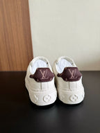 LV Time Out Sneaker White Calfskin