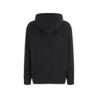 CELINE Patch Embroidered Hoodie Sweater Wool Cotton