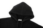 CELINE Patch Embroidered Hoodie Sweater Wool Cotton