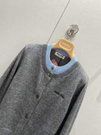 Miu Miu Two-piece Round Neck Knitted Cardigan Polyamide 209517