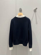 Miu Miu Two-piece Round Neck Knitted Cardigan Polyamide 209517
