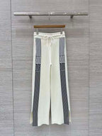 CD 25 Knitted Suit White Cotton
