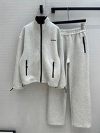 Miu Miu 25 Sport Suit Ivory Cotton