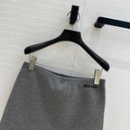 Miu Miu Sport Suit Gray Cotton