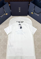 CD 25 Slogan Letter Short Sleeves T-shirt Cotton