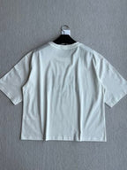 Celine 25 Arc de Triomphe Series Loose Fit Short Sleeve Top Cotton