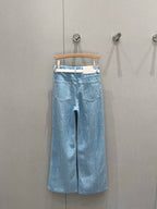 Loewe 25 Pattern With Belt Jeans Cotton