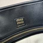 MiuMiu popular vintage tote bag sheepskin