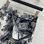 CD 25 Sport Suit Blue White Polyester