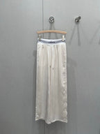 Loewe 25 logo Embossed Trousers Cotton