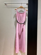 CD Vest Long Dress Acetate