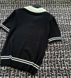 Celine 25 Collared Polo-style Short-sleeve Tops