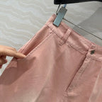 Loewe Denim Set Cotton Rough Peach