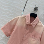 Loewe Denim Set Cotton Rough Peach