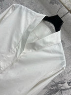 CD 25 Kimono Collar Long-sleeved Shirt Cotton