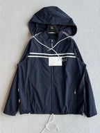 Prada 25 Set Navy Blue Polyester