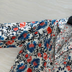 LV 25S Monogram Print Suit Flower Set Multicolor Cotton