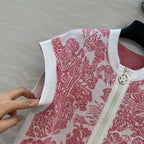 CD Dress Pink Viscose Polyester