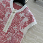 CD Dress Pink Viscose Polyester