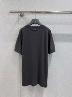 CD 25 Printed Round Neck Short Sleeve T-shirt Cotton 222668